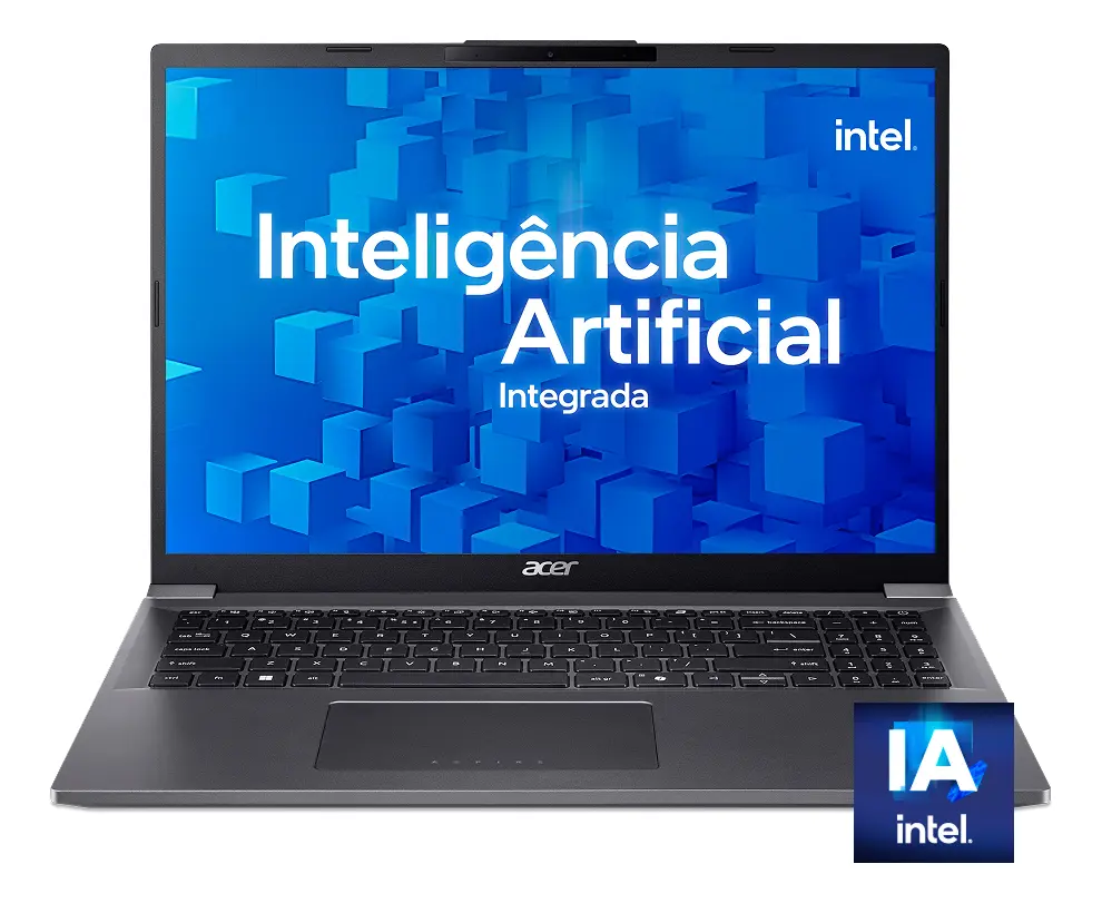 Notebook Acer Aspire 16 A16-71MT-75Z5 Intel Ultra 7 155U 16GB 512GB SSD 16″ WUXGA IPS Touch Windows 11