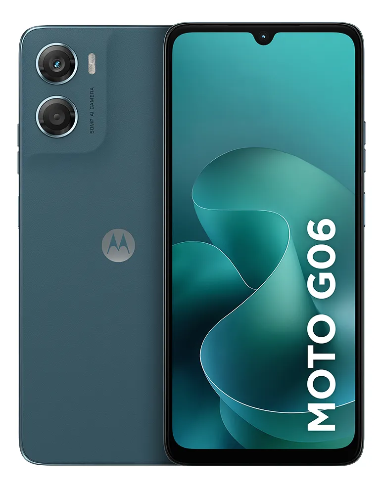 Celular Motorola Moto G06, 12GB(4GB RAM + 8GB Ram Boost), 128GB, Tela 6.9″