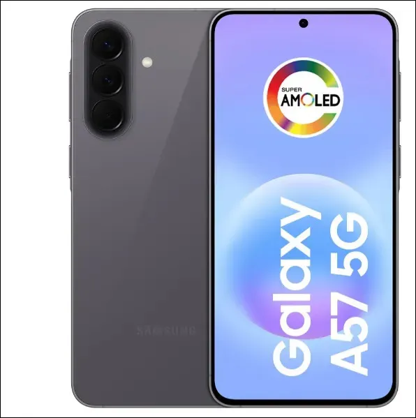 Celular Samsung Galaxy A57 5G, 8GB, 256GB, Tela 6.7″