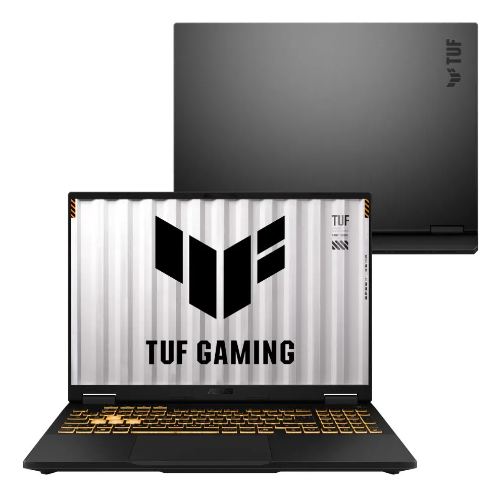 Notebook Gamer ASUS TUF F16 FX608JHR-RV122W i5-14450HX, 16GB, 512GB, RTX5050, 16″ FHD+ 165Hz – Win11